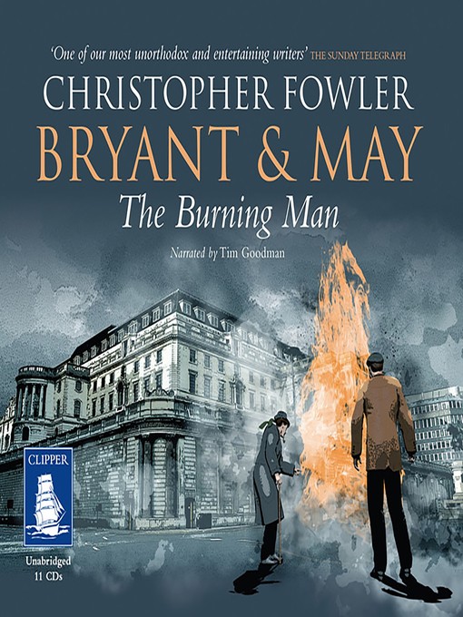 Cover image for Bryant & May and the Burning Man